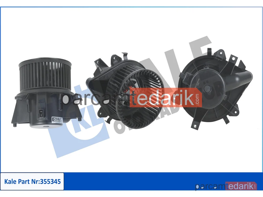 355345 | Kalorifer Fan Motoru — Fiat Doblo Kasa/büyük limuzin, Fiat Doblo MPV, Fiat Punto