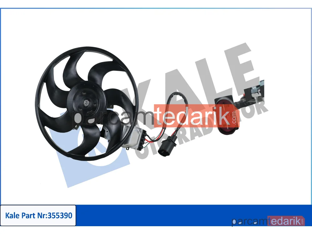 355390 | Soğutma Fanı — Audi Q7, Porsche Cayenne, VW Touareg