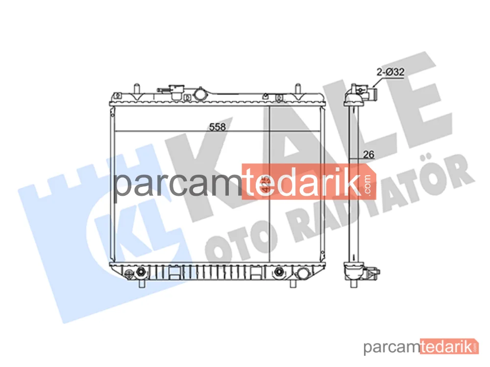 355600 | Su Radyatörü — Daihatsu Terios
