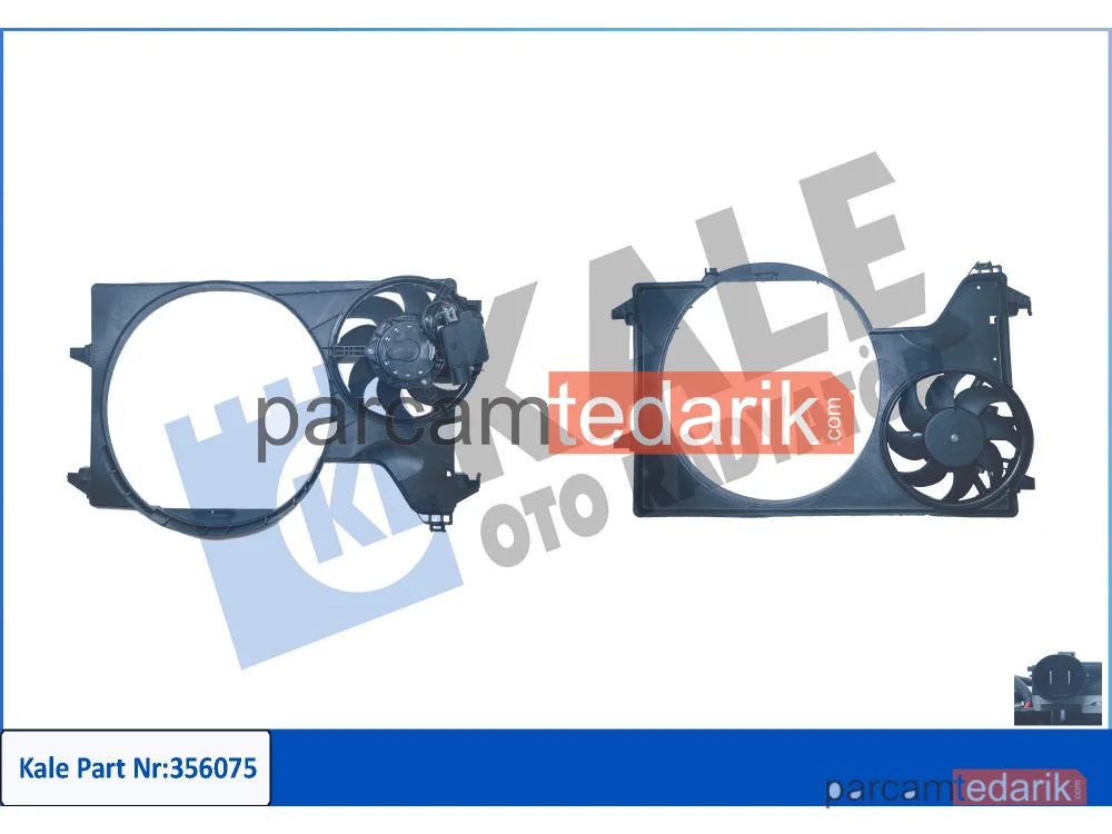 356075 | Soğutma Fanı — Ford Transit