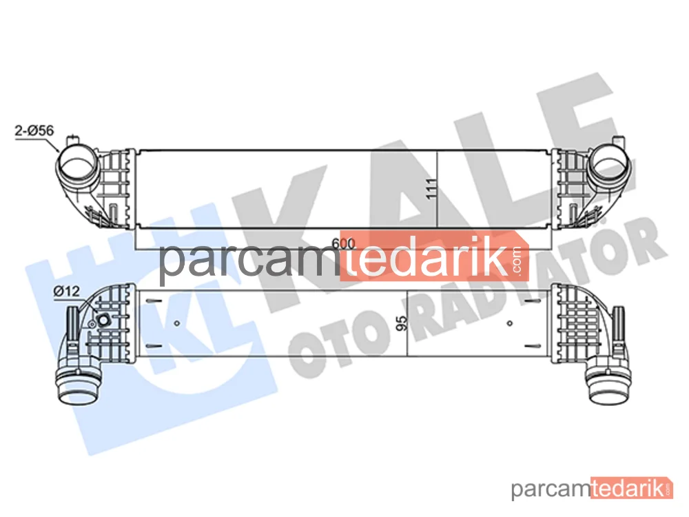 356085 | Turbo Radyatörü — Opel Astra K