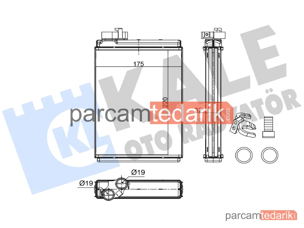 356135 | Kalorifer Radyatörü — Audi A5, Audi A5 Cabrio, Audi A4 B8