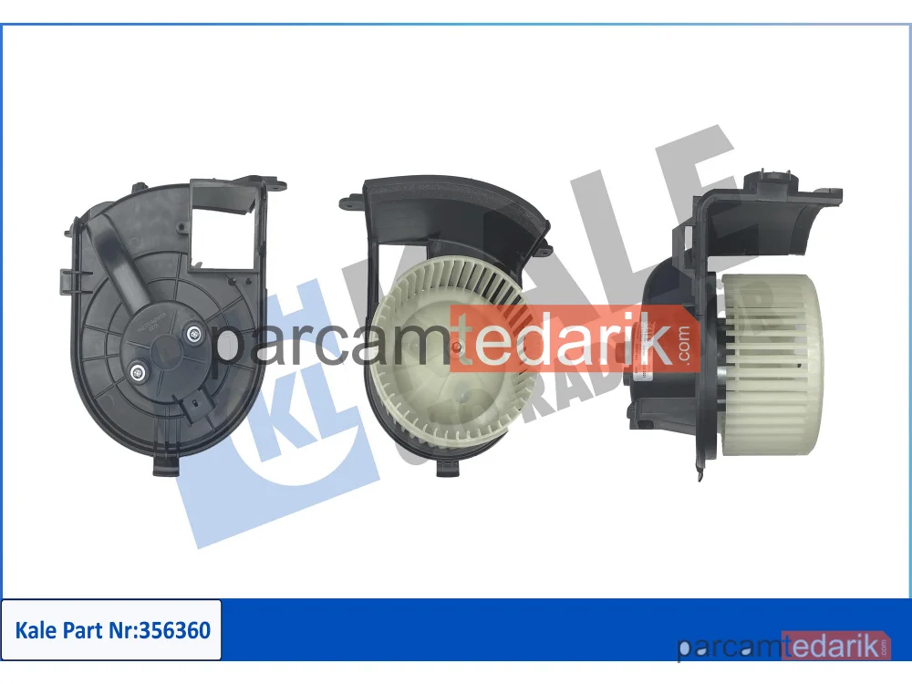 356360 | Kalorifer Fan Motoru — Renault Clio II, Renault Clio II Kasa/eğik Arka