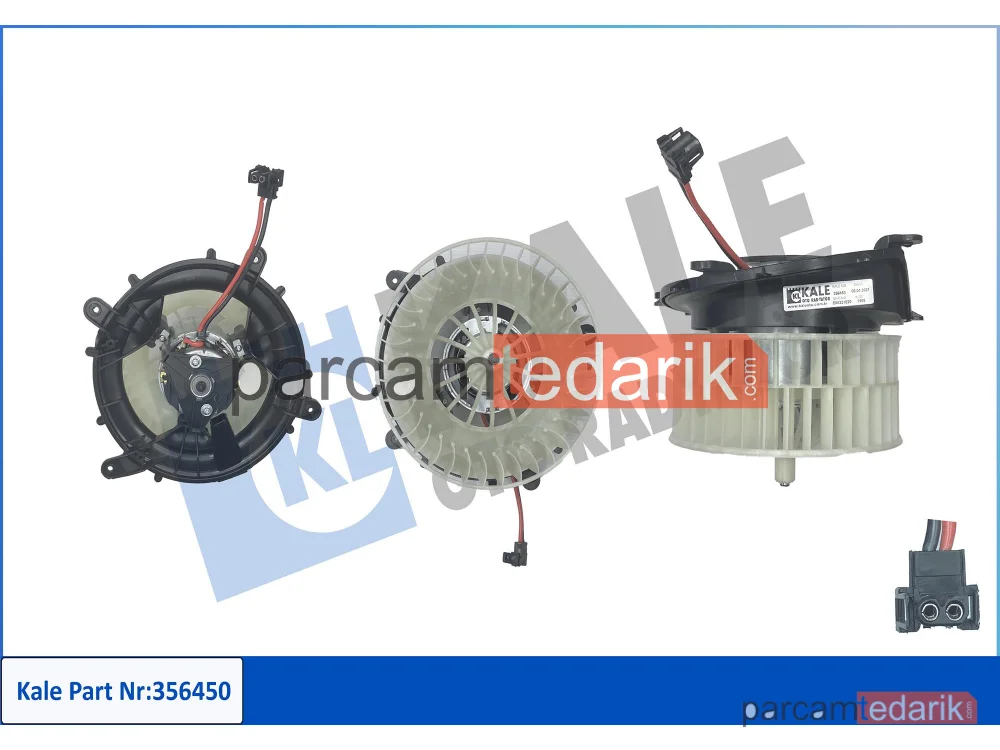 356450 | Kalorifer Fan Motoru — Mercedes-Benz S-Serisi, Mercedes-Benz S-Serisi Coupe, Maybach 57