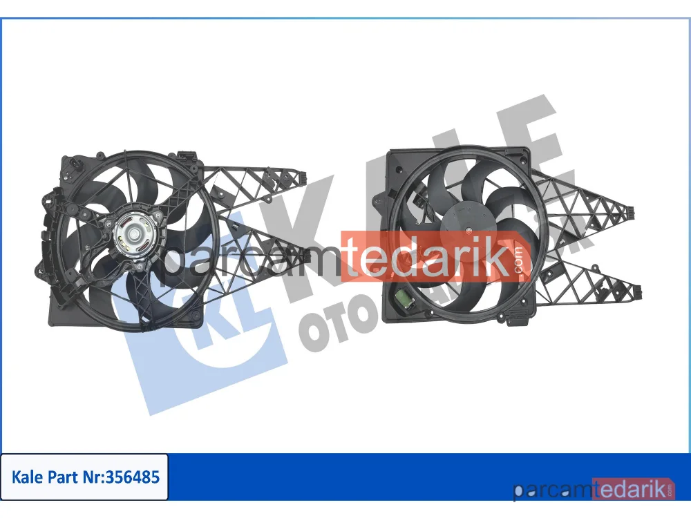 356485 | Soğutma Fanı — Fiat Doblo, Fiat Doblo Cargo, Fiat Ducato
