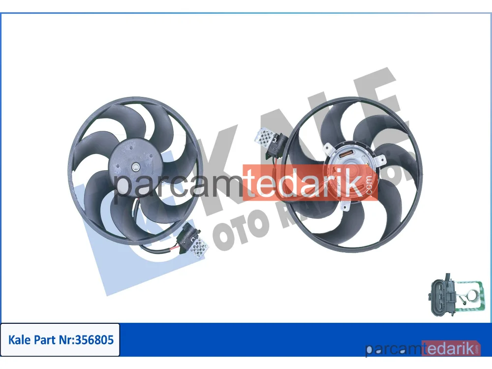 356805 | Soğutma Fanı — Opel Astra H, Opel Astra H GTC, Opel Zafira / Zafira Family B