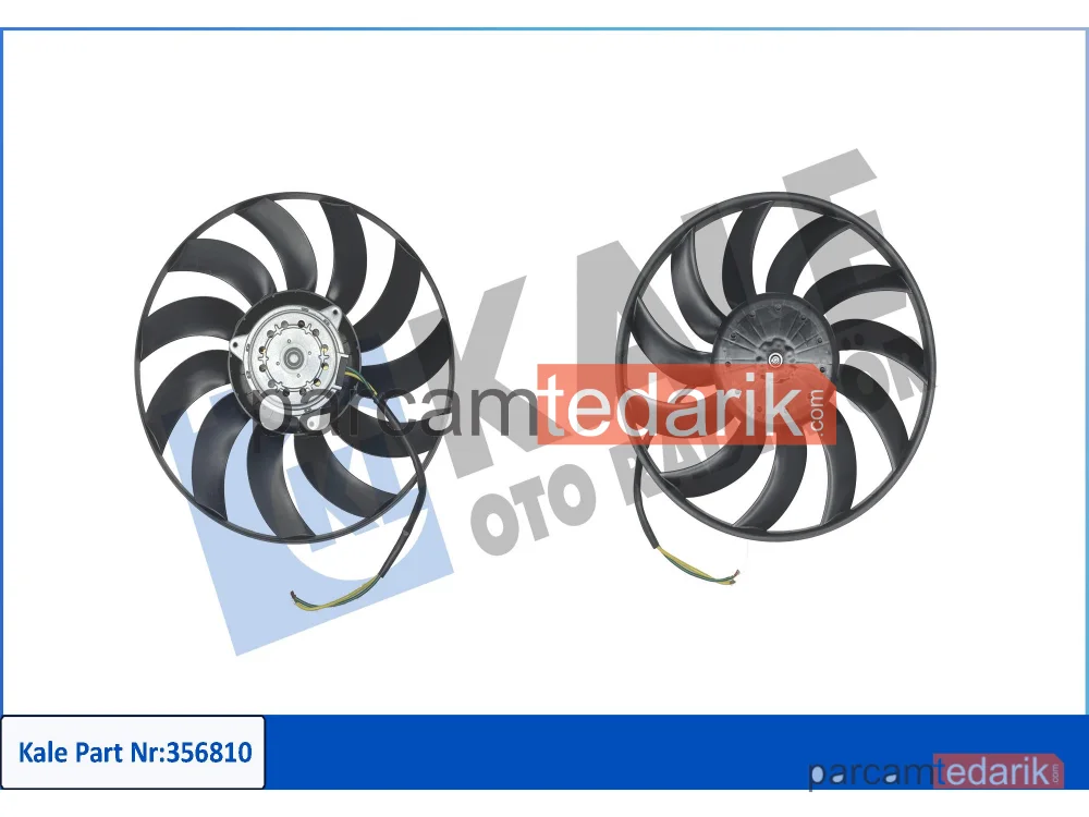 356810 | Soğutma Fanı — Audi A6 C6, Audi A4 B7, Seat Exeo