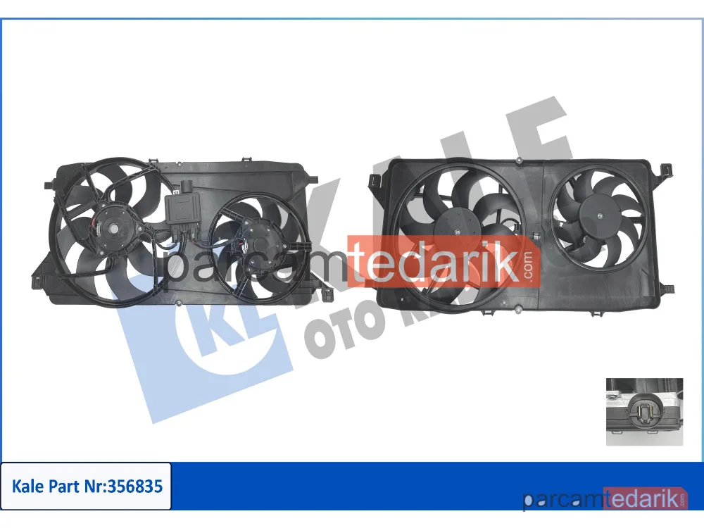 Soğutma Fanı — Ford Transit Minibüs/Otobüs, Ford Transit Panelvan/Van, Ford Transit Platform şasi - 356835