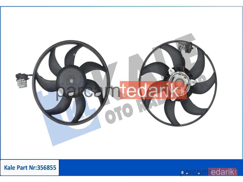 356855 | Soğutma Fanı — Opel Corsa C