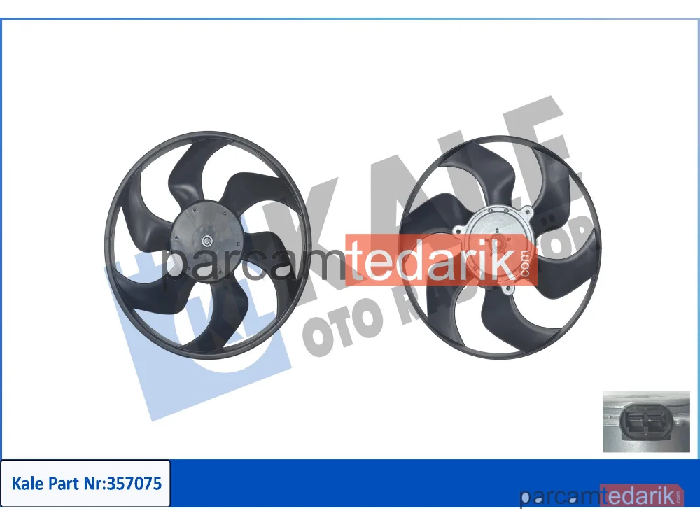 Soğutma Fanı — Renault Clio III, Renault Modus / Grand Modus, Renault Clio III Grandtour - 357075