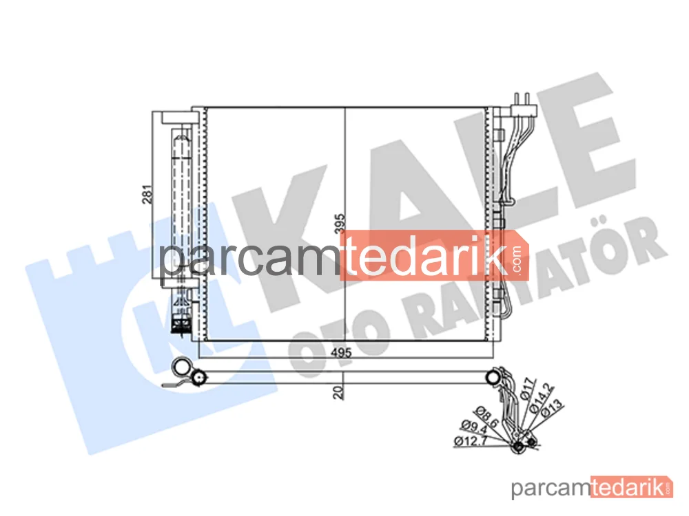 358010 | Klima Kondenseri