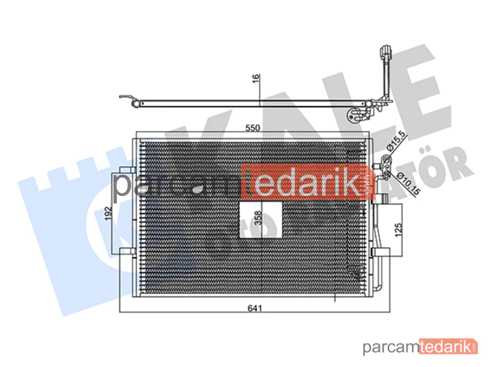 358785 | Klima Kondenseri — Mazda 3, Mazda 5