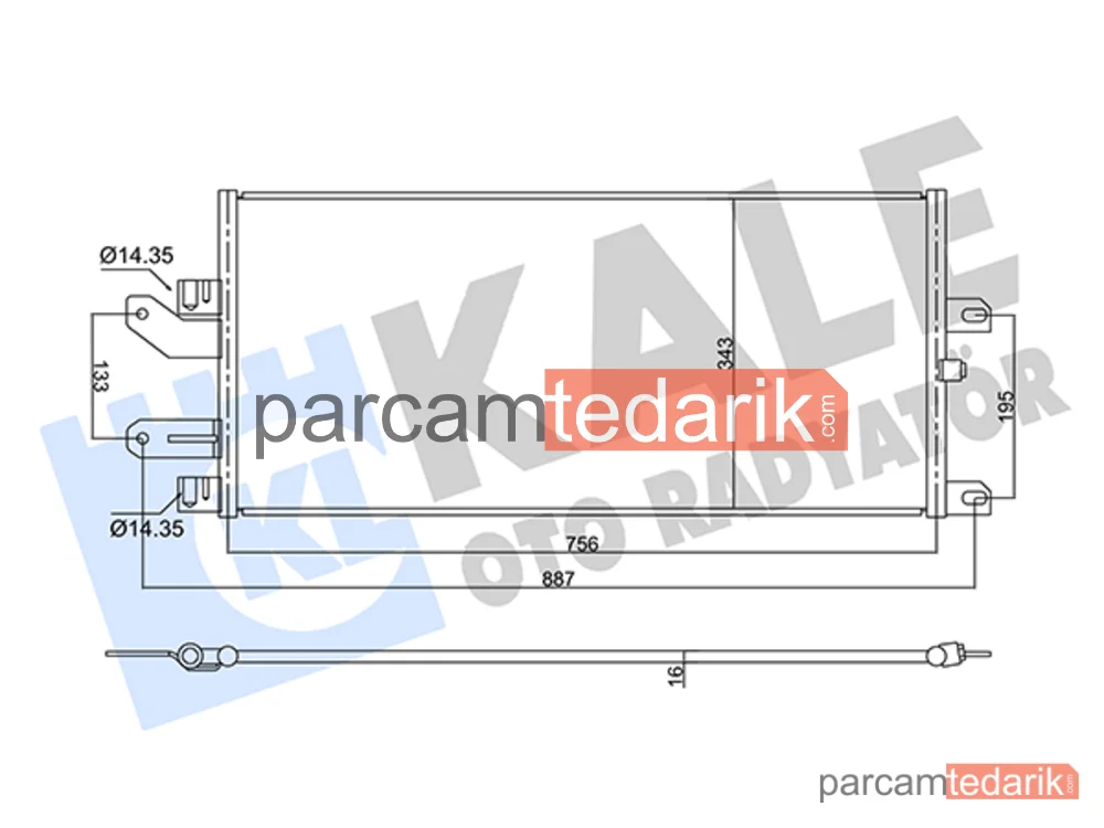 359160 | Klima Kondenseri — Scania L