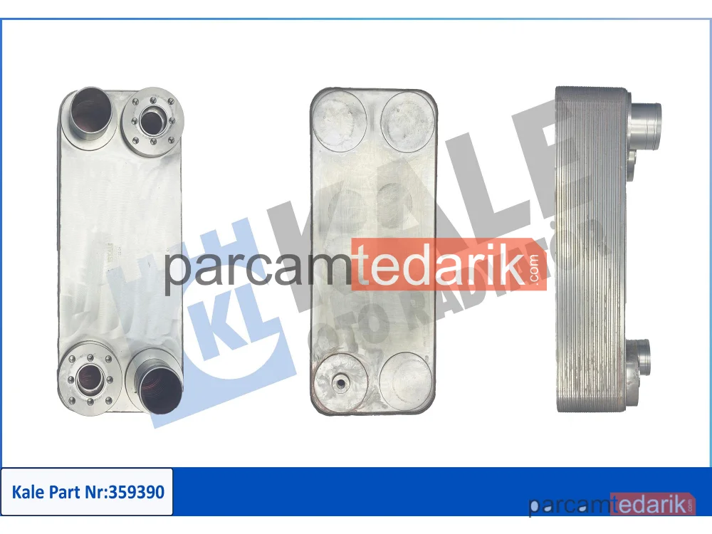 359390 | Yağ Soğutucusu — Retarder Scania 4 P,G,R,T G230-490 04, P230-620 04, R270-730 04, T420-500 04 Çelik