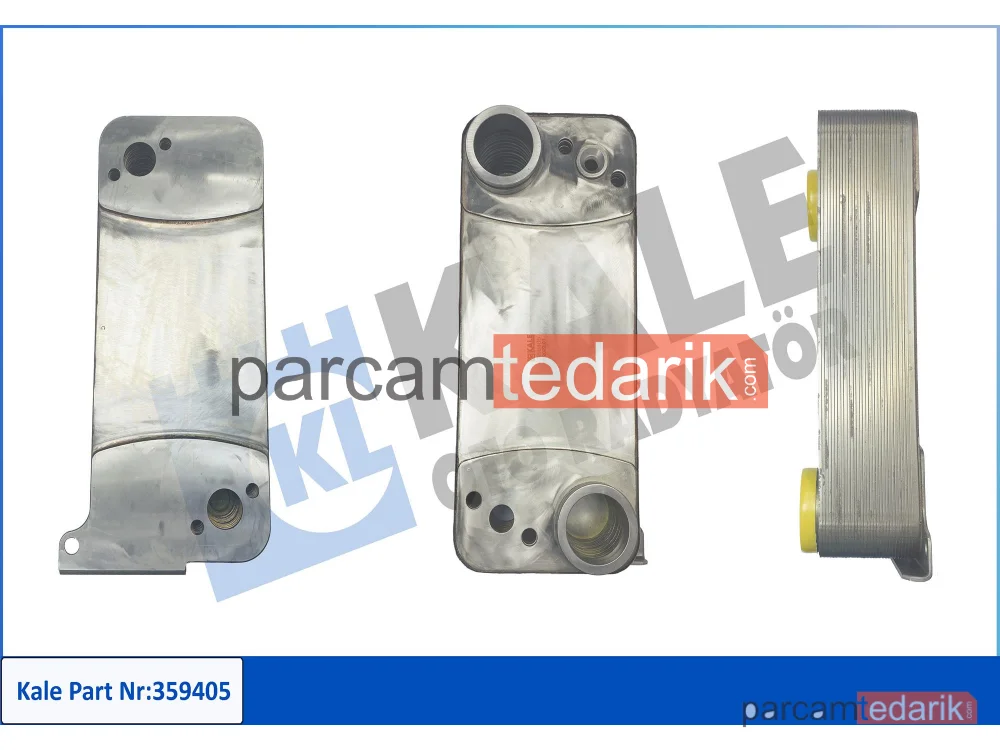 359405 | Yağ Soğutucusu — Retarder Scania F 310 04, K230-480 06, N 310-320 12, P,G,R,T Serisi G230-490 13, P230-620 04, R270-730 04, T 420-500 04 Çelik