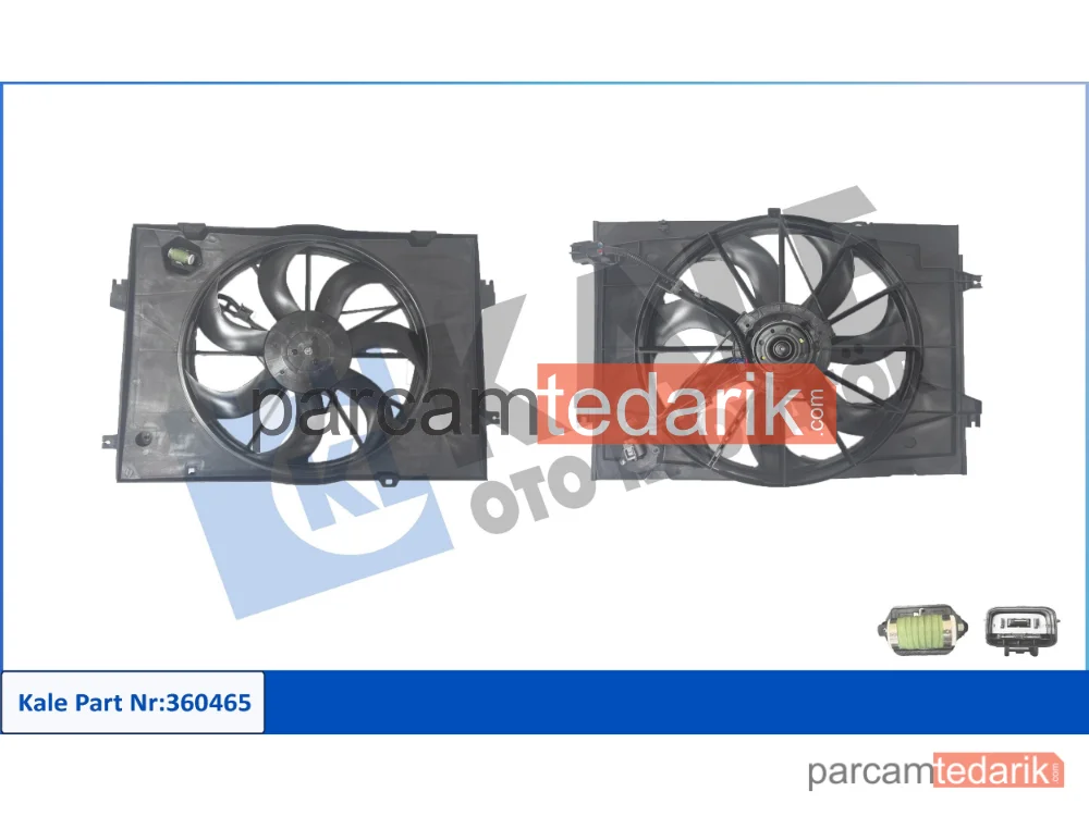 360465 | Soğutma Fanı — Kia Sportage II, Hyundai Tucson
