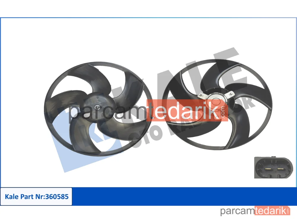 360585 | Soğutma Fanı — Peugeot 206, Peugeot 206 SW, Peugeot 206+
