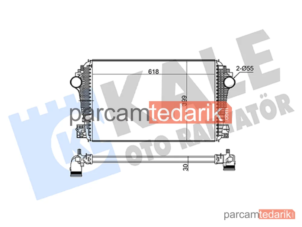 360705 | Turbo Radyatörü — VW Amarok