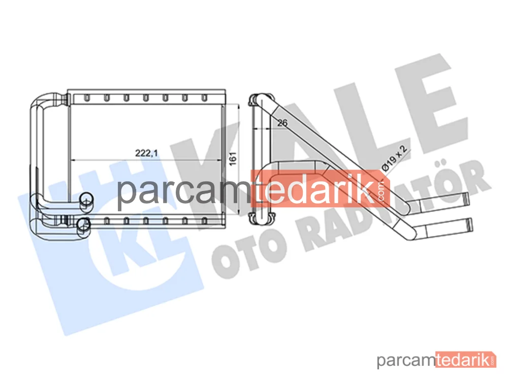 360835 | Kalorifer Radyatörü — Hyundai Grandeur