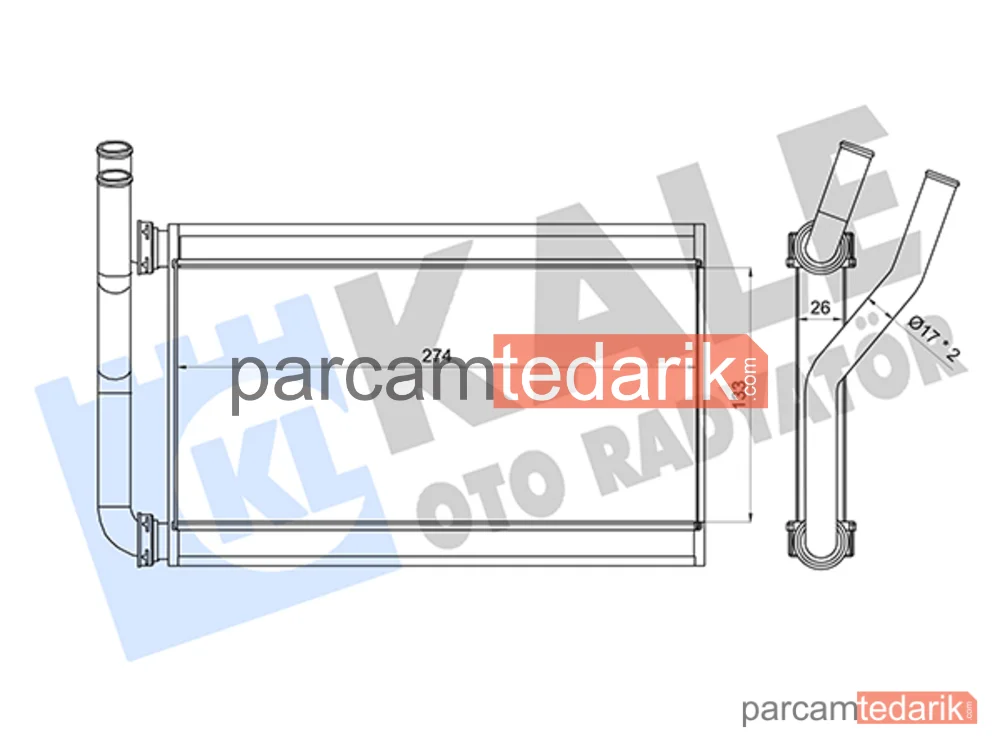 360850 | Kalorifer Radyatörü