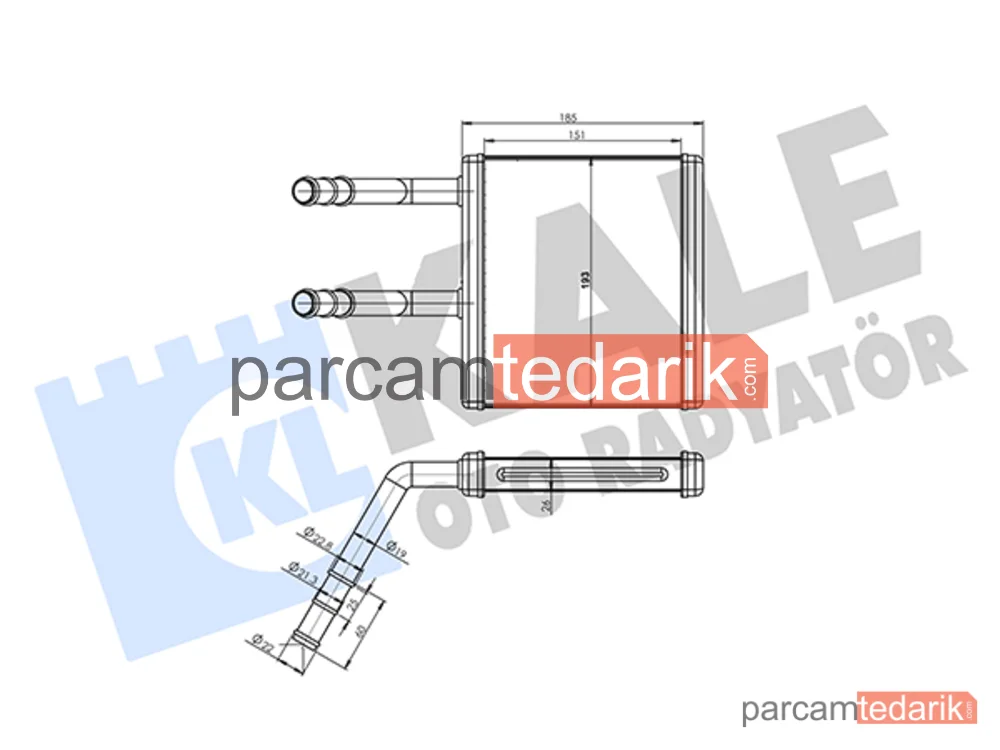 360865 | Kalorifer Radyatörü