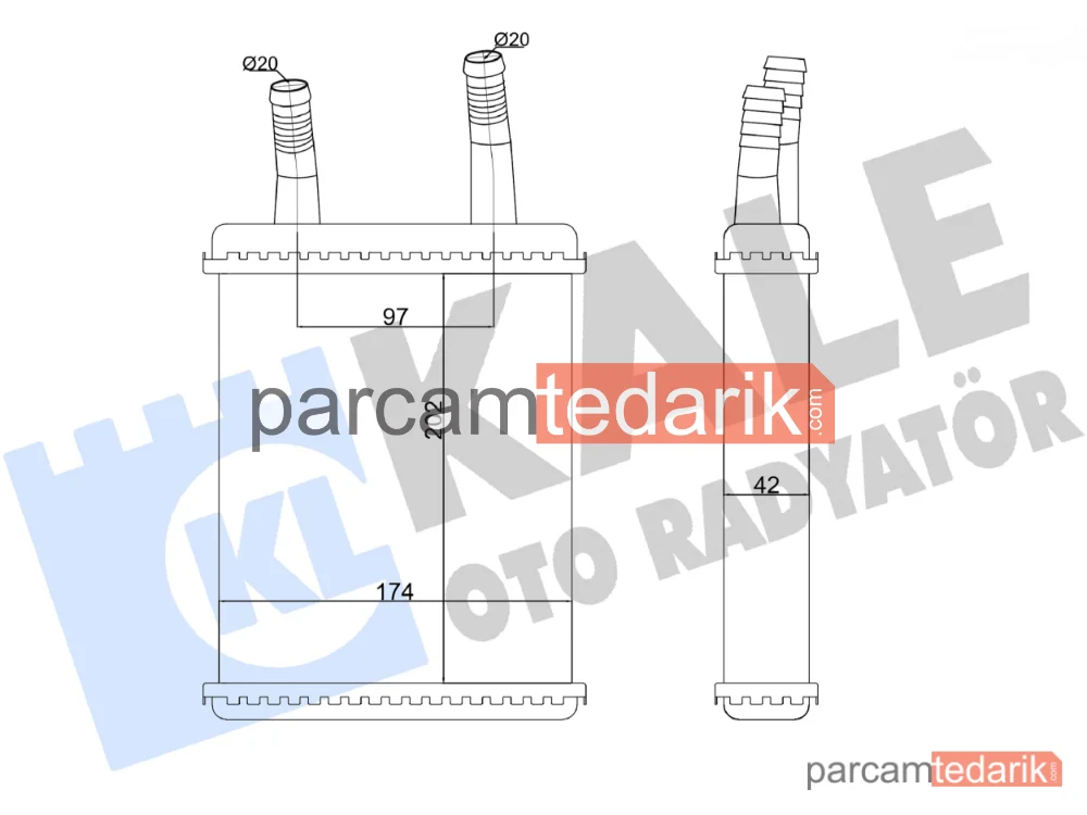 360890 | Kalorifer Radyatörü