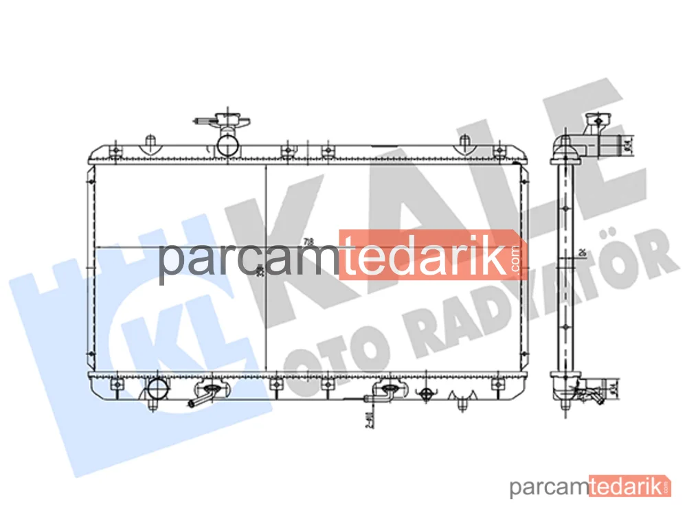 362375 | Su Radyatörü — Suzuki Liana