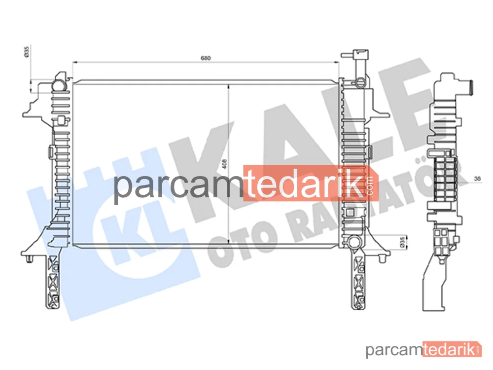363215 | Su Radyatörü — Hyundai H350