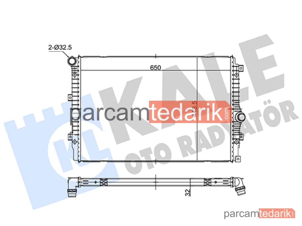 363275 | Su Radyatörü — VW Tiguan