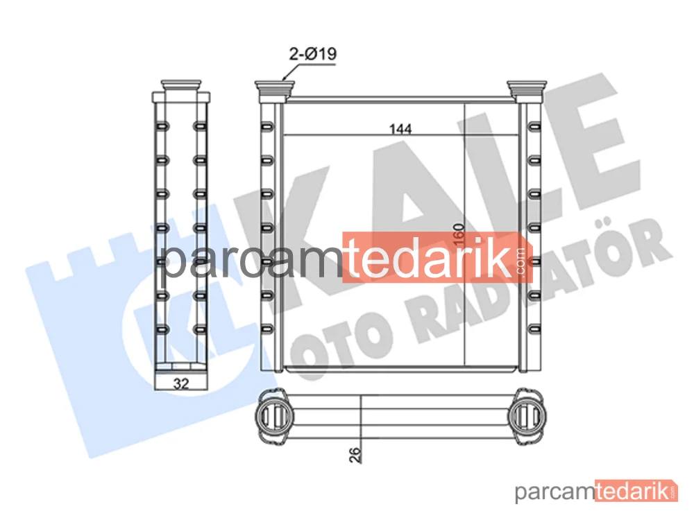 370560 | Kalorifer Radyatörü