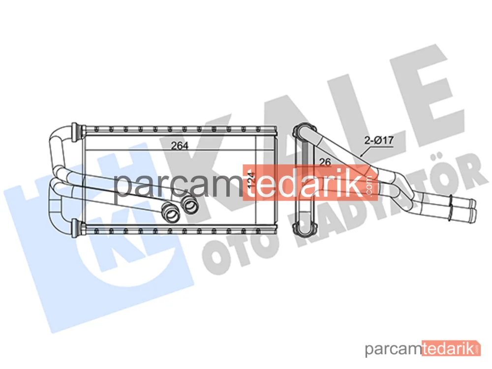 370650 | Kalorifer Radyatörü — Ford Focus IV, Ford Kuga III