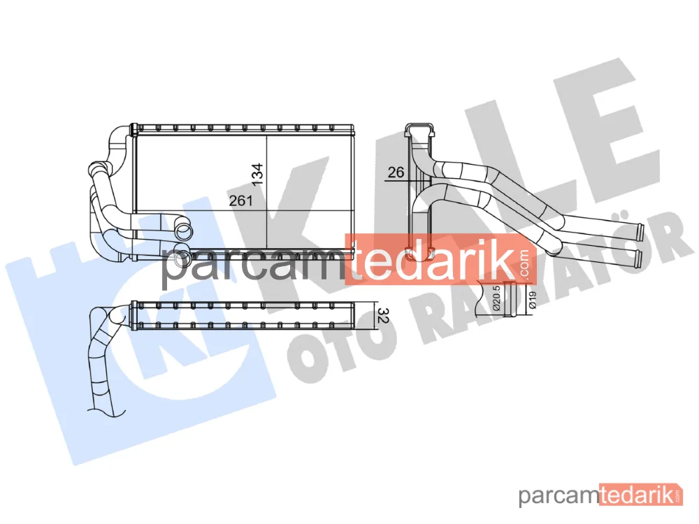 370845 | Kalorifer Radyatörü