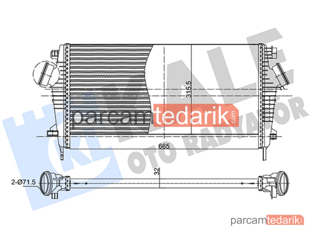 375610 | Turbo Radyatörü — Opel Insignia A