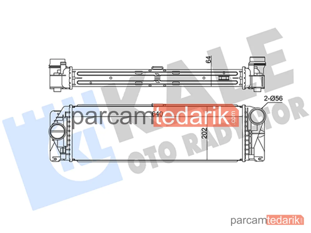 375640 | Turbo Radyatörü — Mercedes-Benz Sprinter 3,5-t, Mercedes-Benz Sprinter 4-t