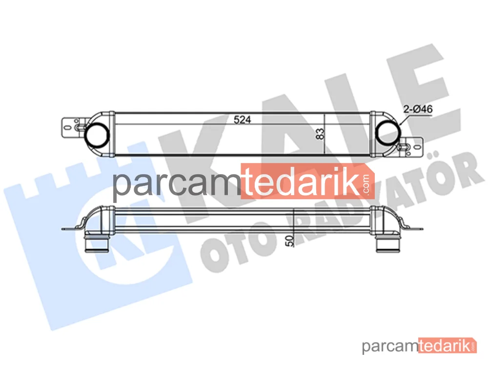 375725 | Turbo Radyatörü — Opel Meriva A MPV
