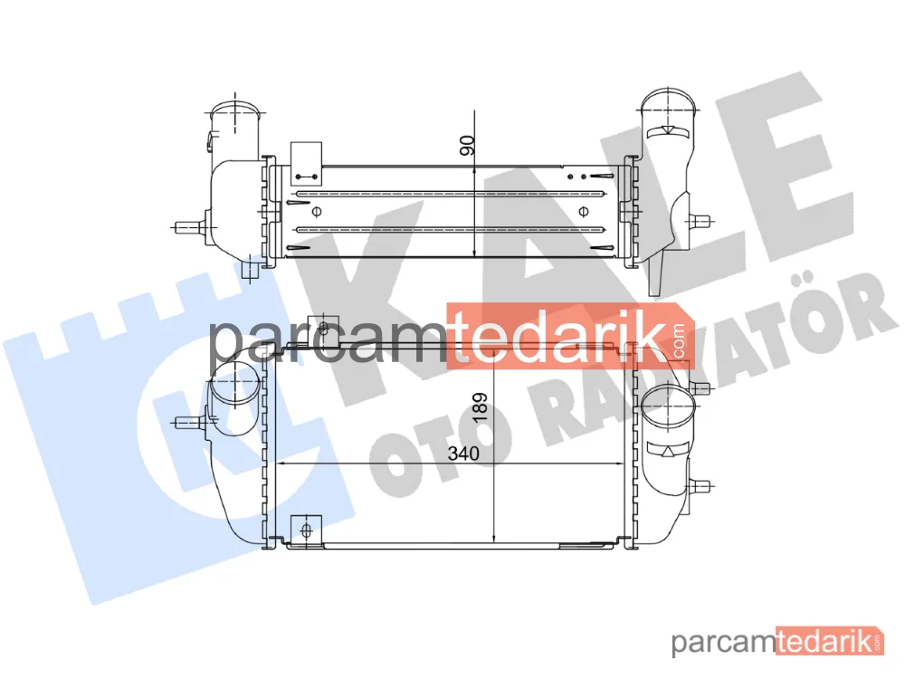 375855 | Turbo Radyatörü — Hyundai Tucson