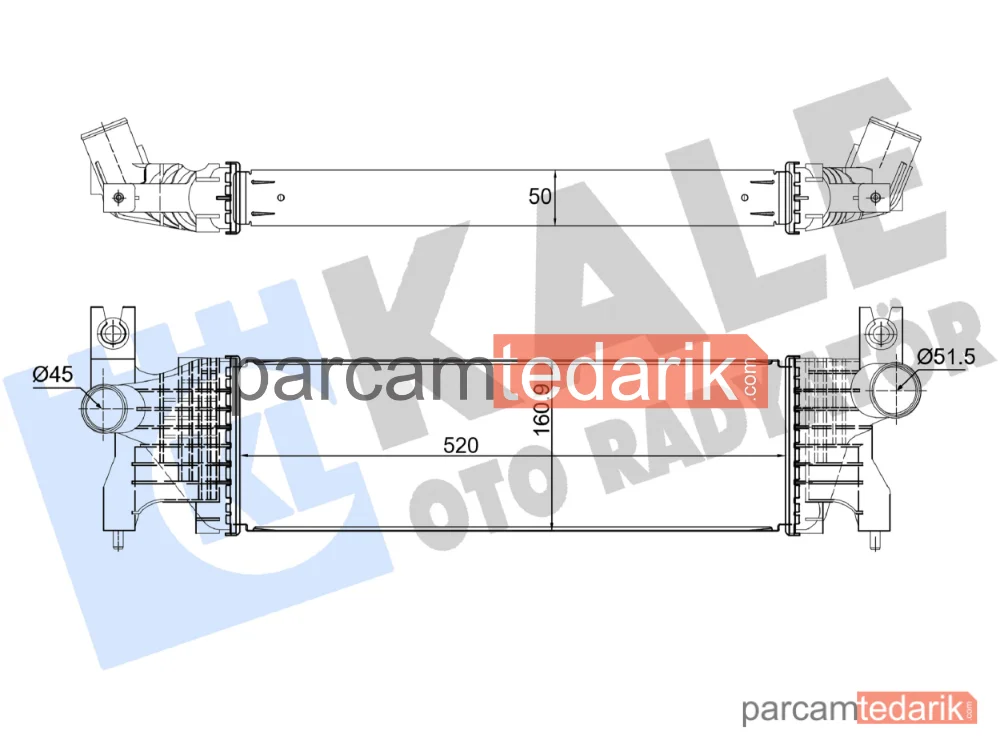 375880 | Turbo Radyatörü — Suzuki SX4 S-Cross, Suzuki Vitara