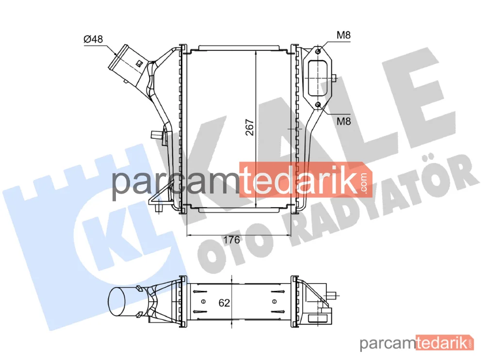 375905 | Turbo Radyatörü — Honda CR-V IV