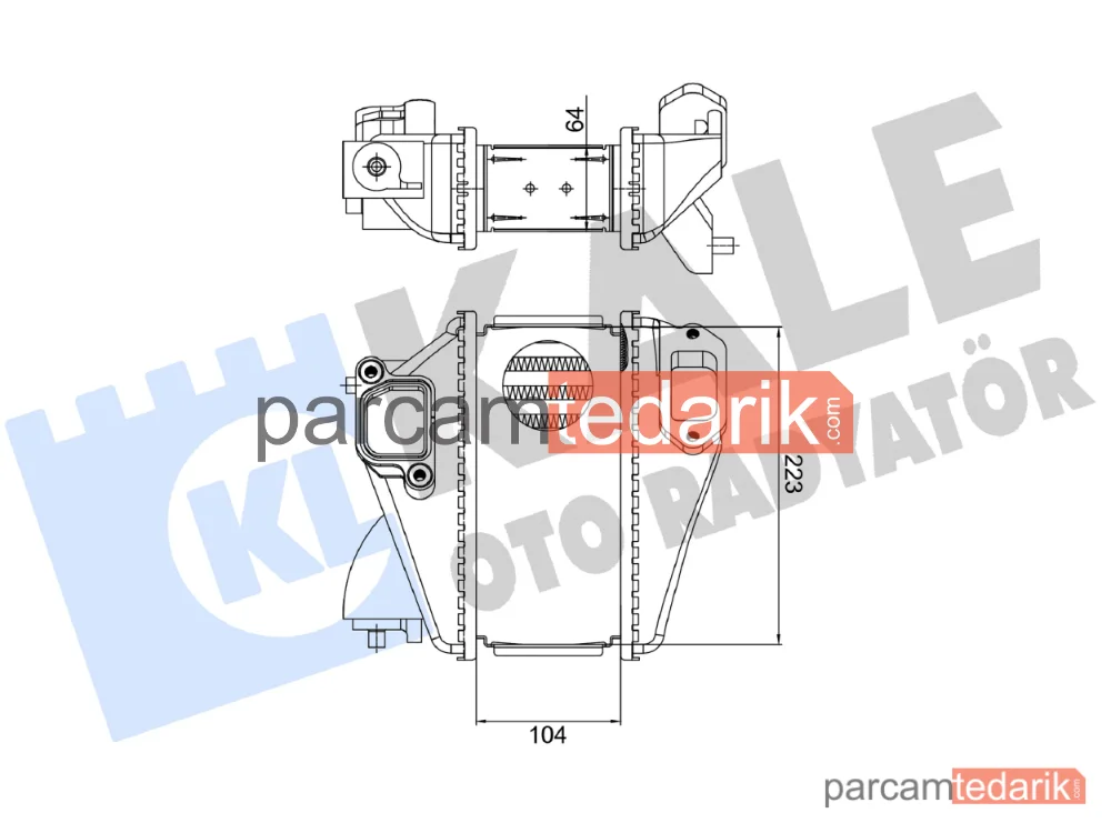 375910 | Turbo Radyatörü — Honda HR-V