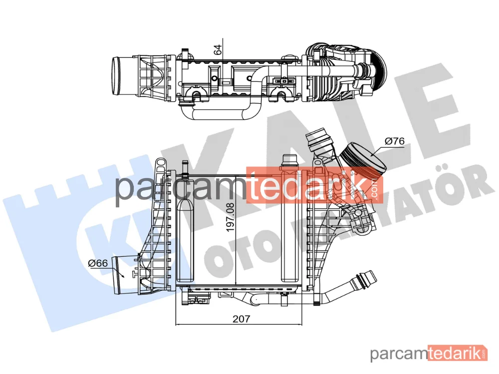 375970 | Turbo Radyatörü — Mercedes-Benz C-Serisi, Mercedes-Benz C-Serisi T-Model