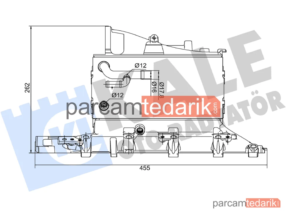 376140 | Turbo Radyatörü — Skoda Kodiaq I, VW Arteon, VW Passat Alltrack B8 Variant