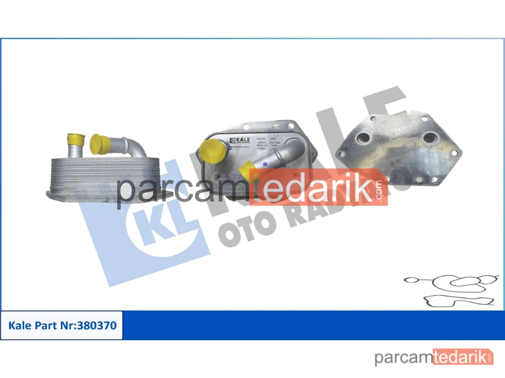 Yağ Soğutucusu — Citroen C5 II, Jaguar XF I, Land Rover Freelander 2 - 380370