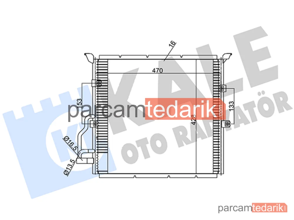 385100 | Klima Kondenseri — BMW 3, BMW Z3 Roadster, BMW 3 Coupe