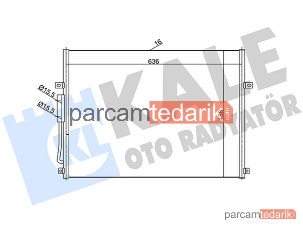 385700 | Klima Kondenseri — Jeep Grand Cherokee II