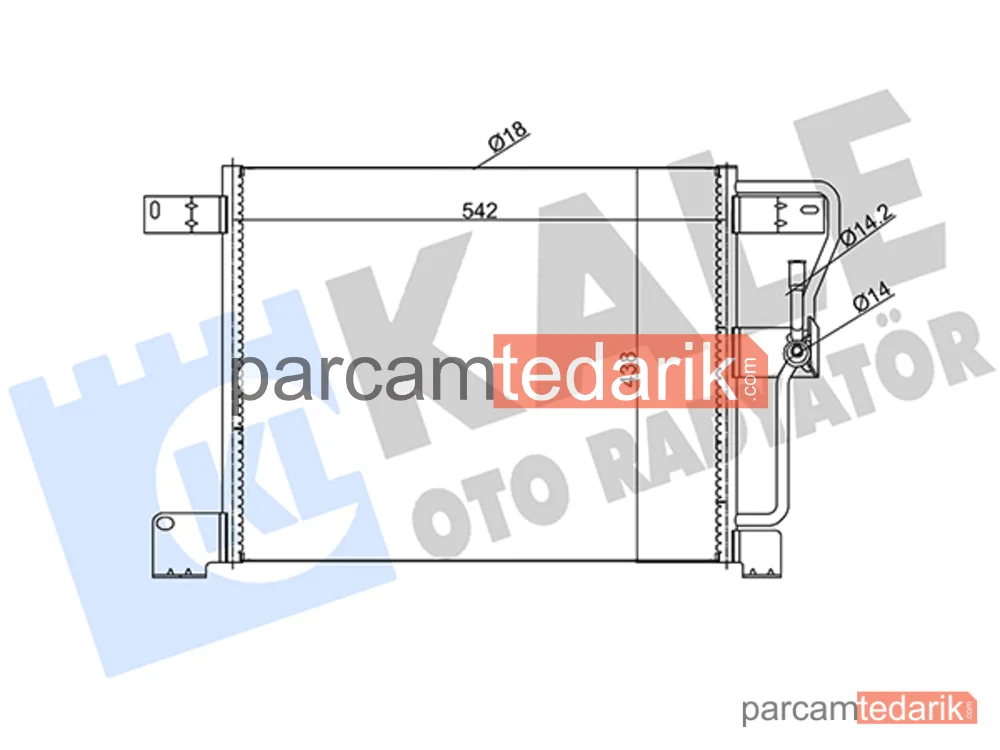 385900 | Klima Kondenseri — Jeep Grand Cherokee I