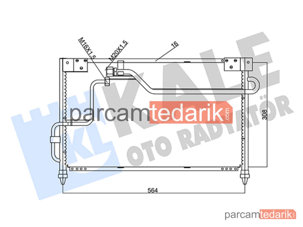 387200 | Klima Kondenseri — Mazda MX-6, Mazda 626 IV