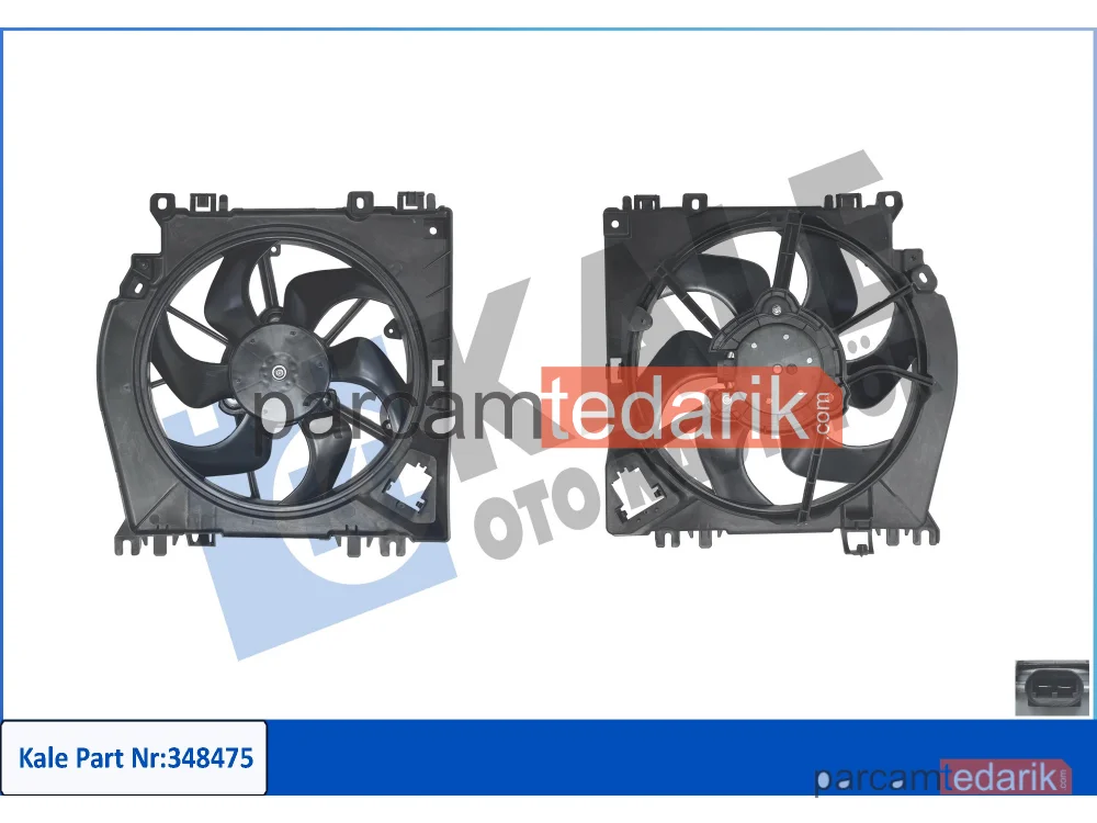 Soğutma Fanı — Renault Clio III, Renault Modus / Grand Modus, Renault Clio III Grandtour - 387240