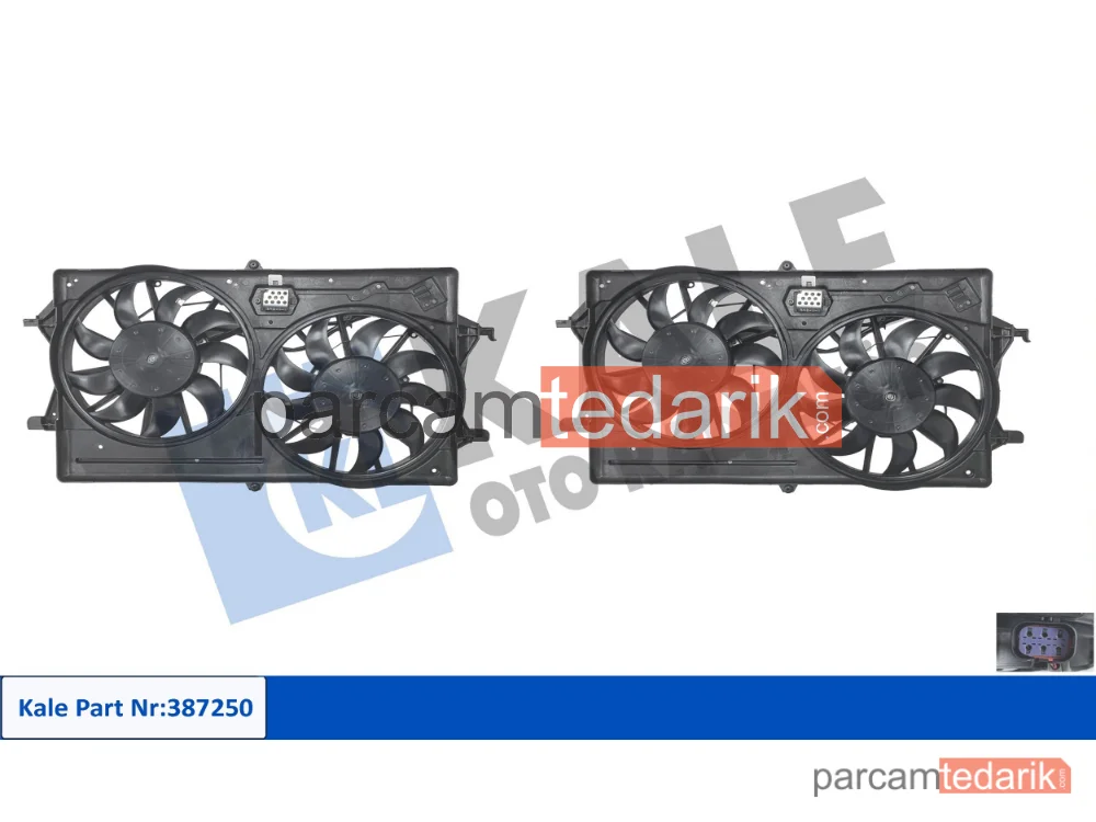 387250 | Soğutma Fanı — Ford Focus I