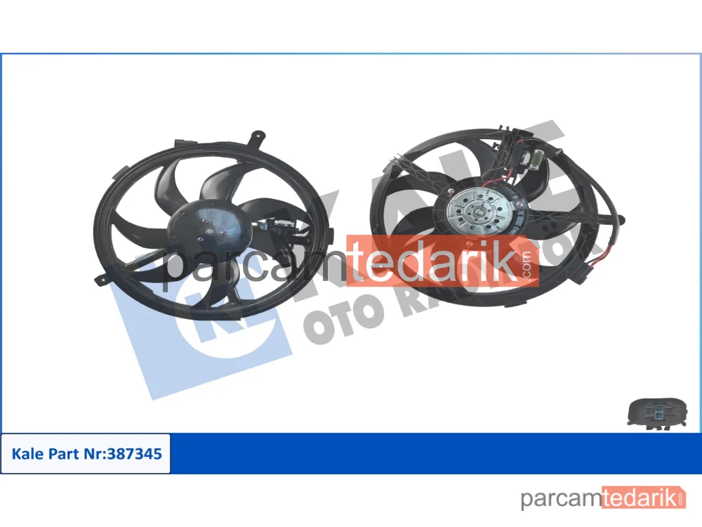 Soğutma Fanı — Mini, Mini Countryman, Mini Clubman - 387345