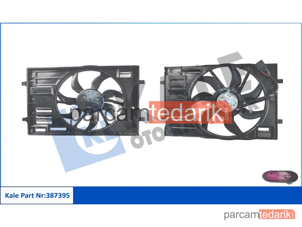 387395 | Soğutma Fanı — Seat Leon ST, Audi A3 Limousine, Audi A3